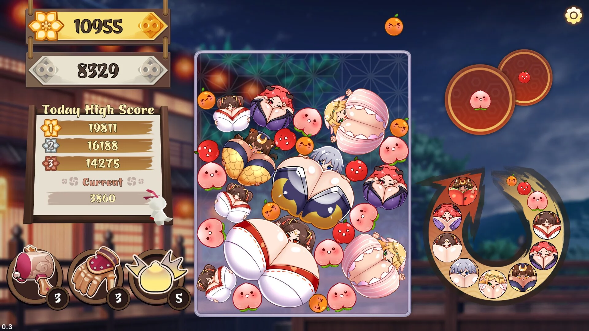 Изображение игры: Cute Suika: Big Watermelon