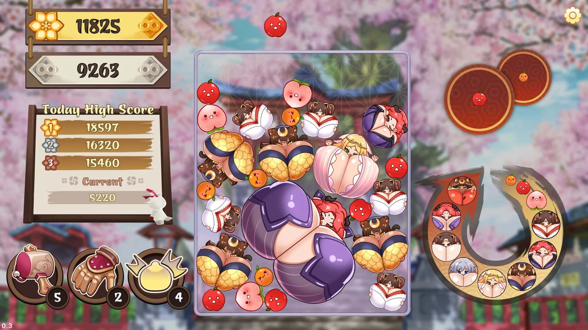 Изображение игры: Cute Suika: Big Watermelon
