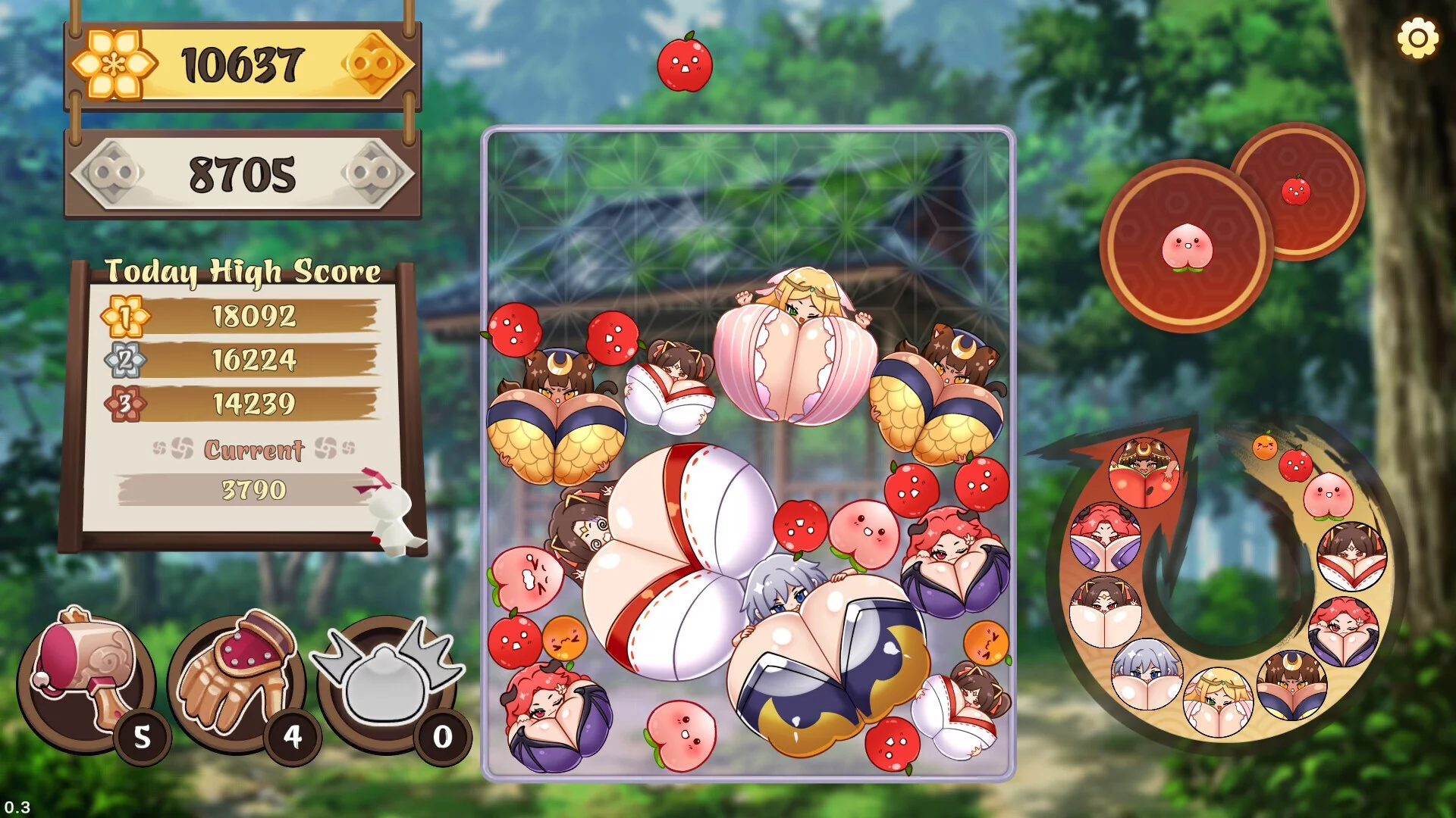Изображение игры: Cute Suika: Big Watermelon