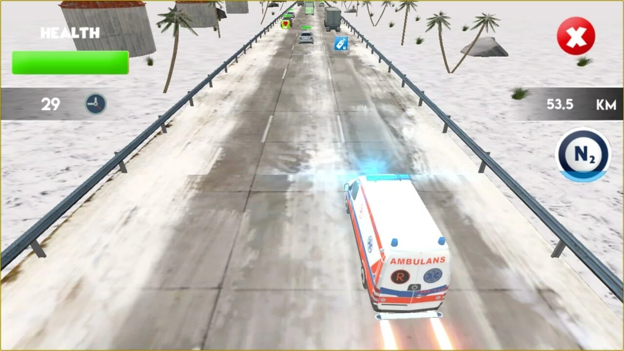 Изображение игры: Ambulance Driver