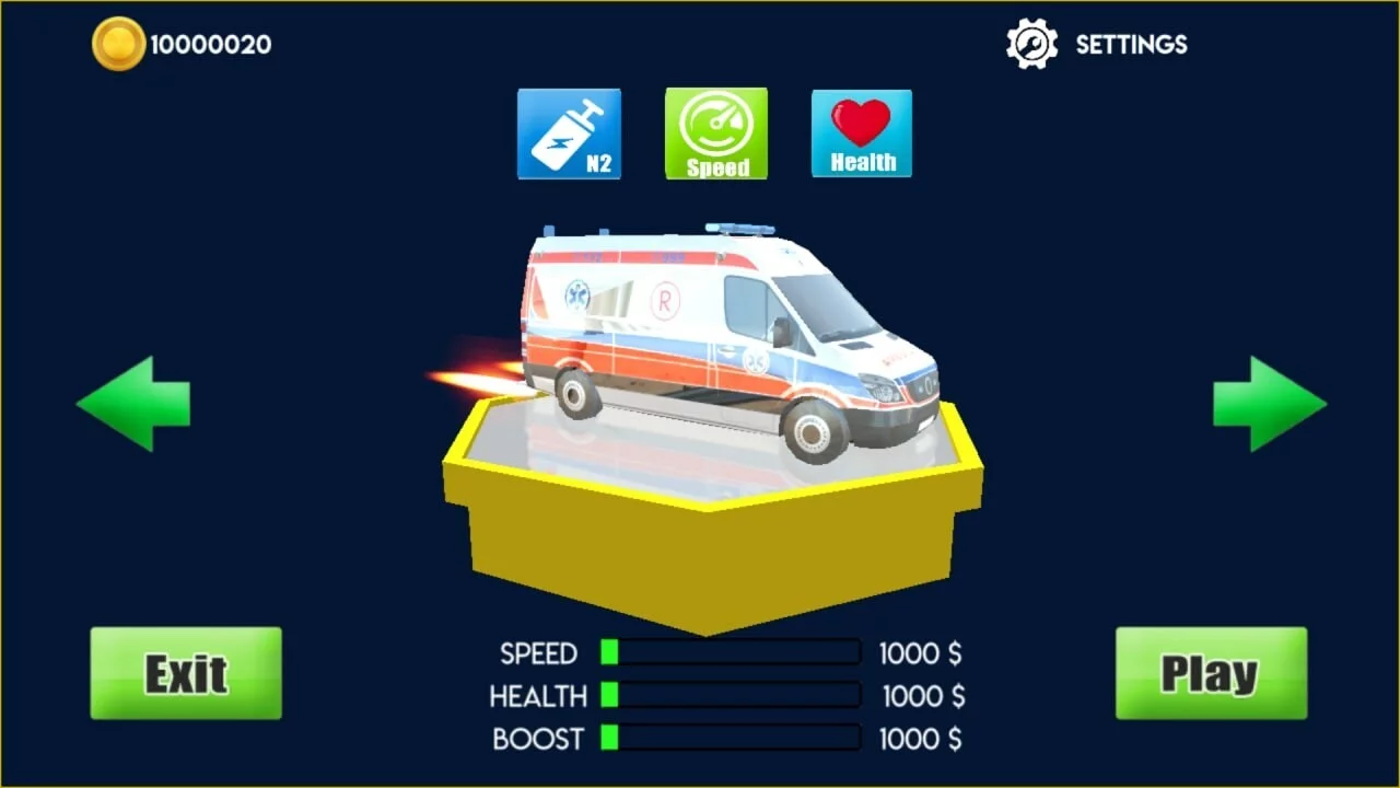 Изображение игры: Ambulance Driver