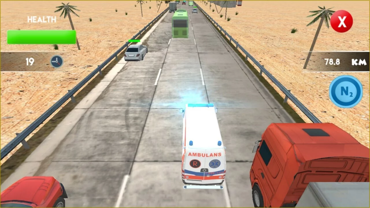 Изображение игры: Ambulance Driver