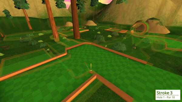 Изображение игры: 4D Golf