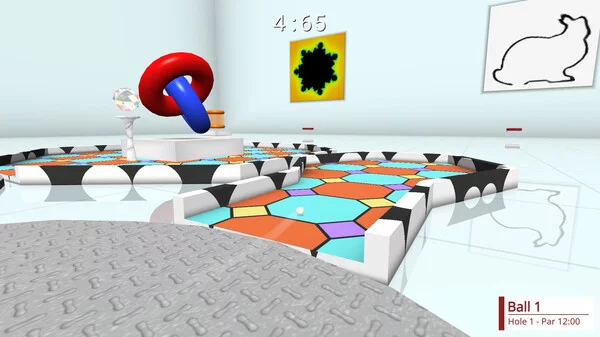 Изображение игры: 4D Golf