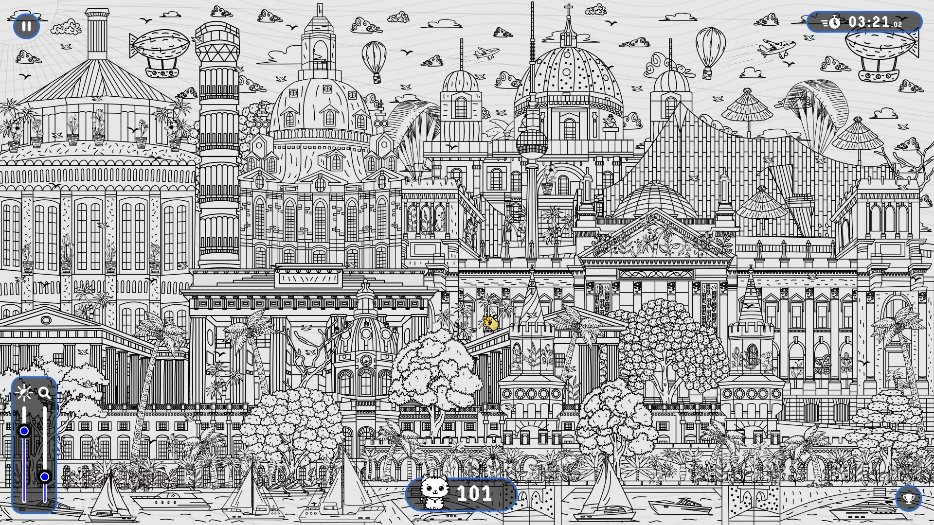 Изображение игры: 101 Cats Hidden in Berlin