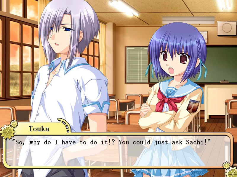 Изображение игры: Sharin no Kuni: The Girl Among the Sunflowers