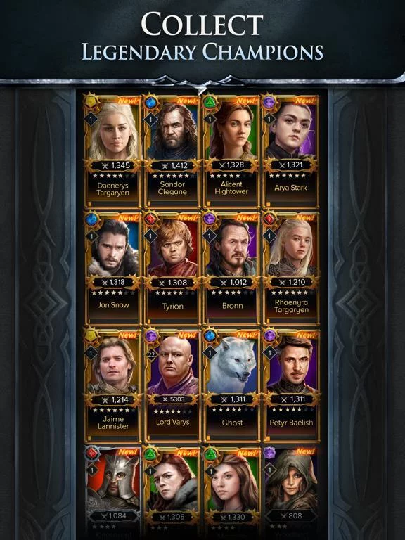 Изображение игры: Game of Thrones: Legends RPG