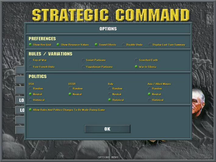 Изображение игры: Strategic Command: European Theater