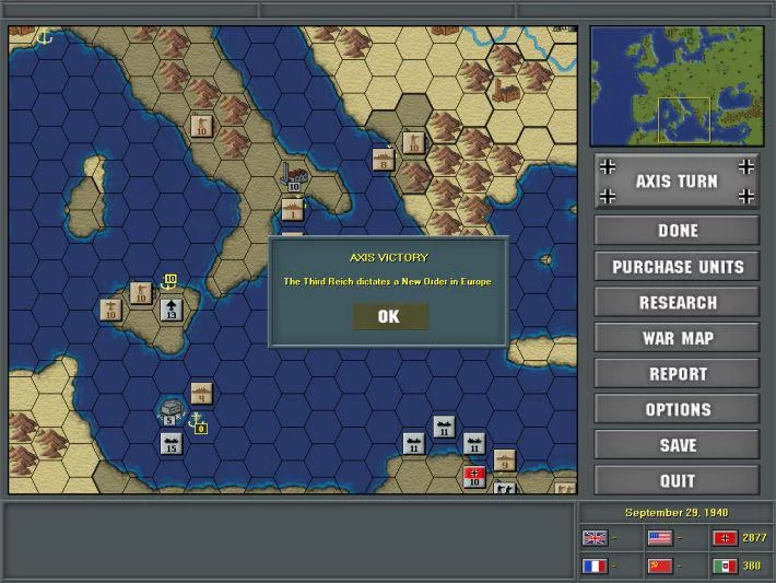 Изображение игры: Strategic Command: European Theater
