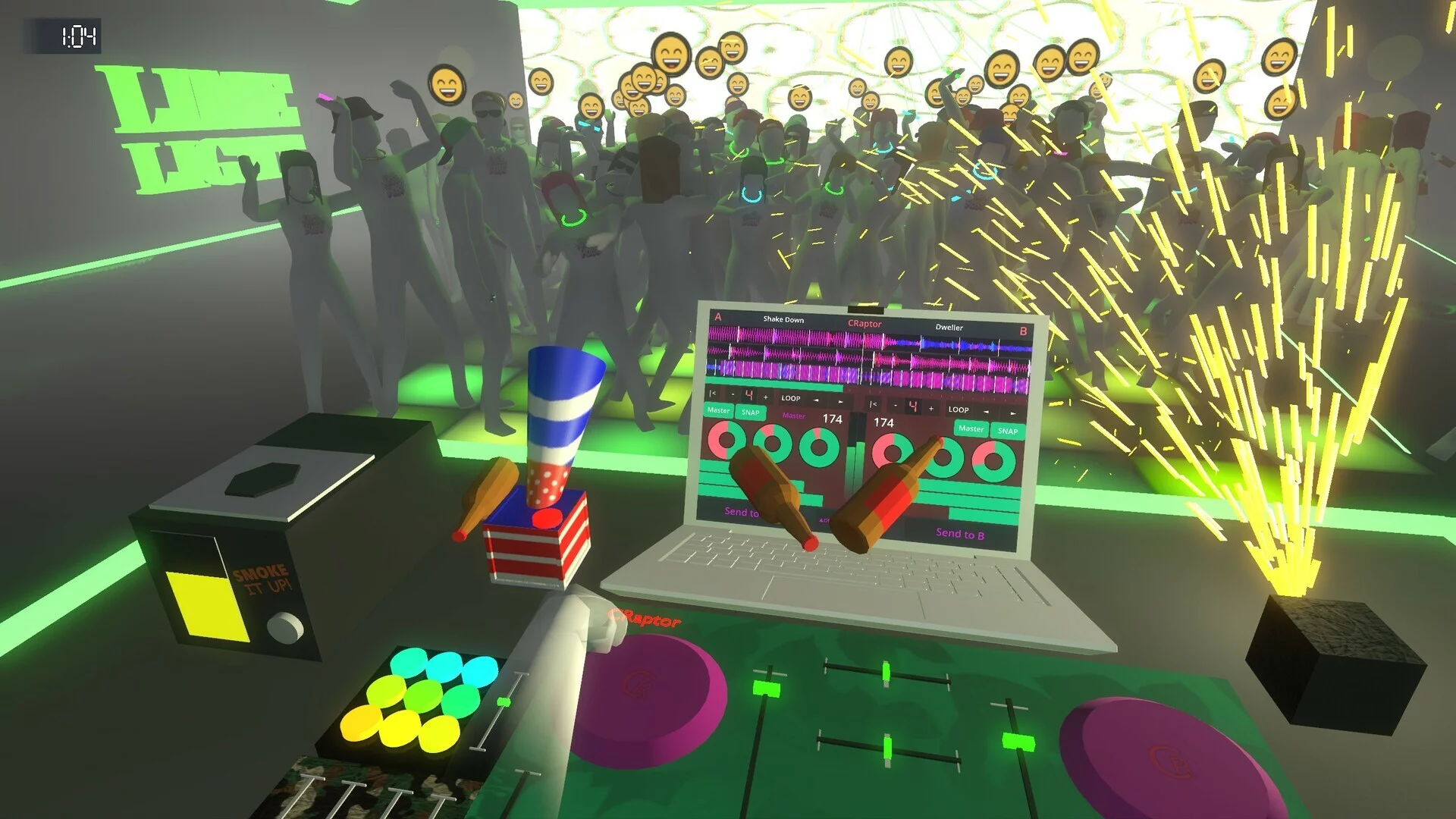 Изображение игры: DJ SIMULATOR