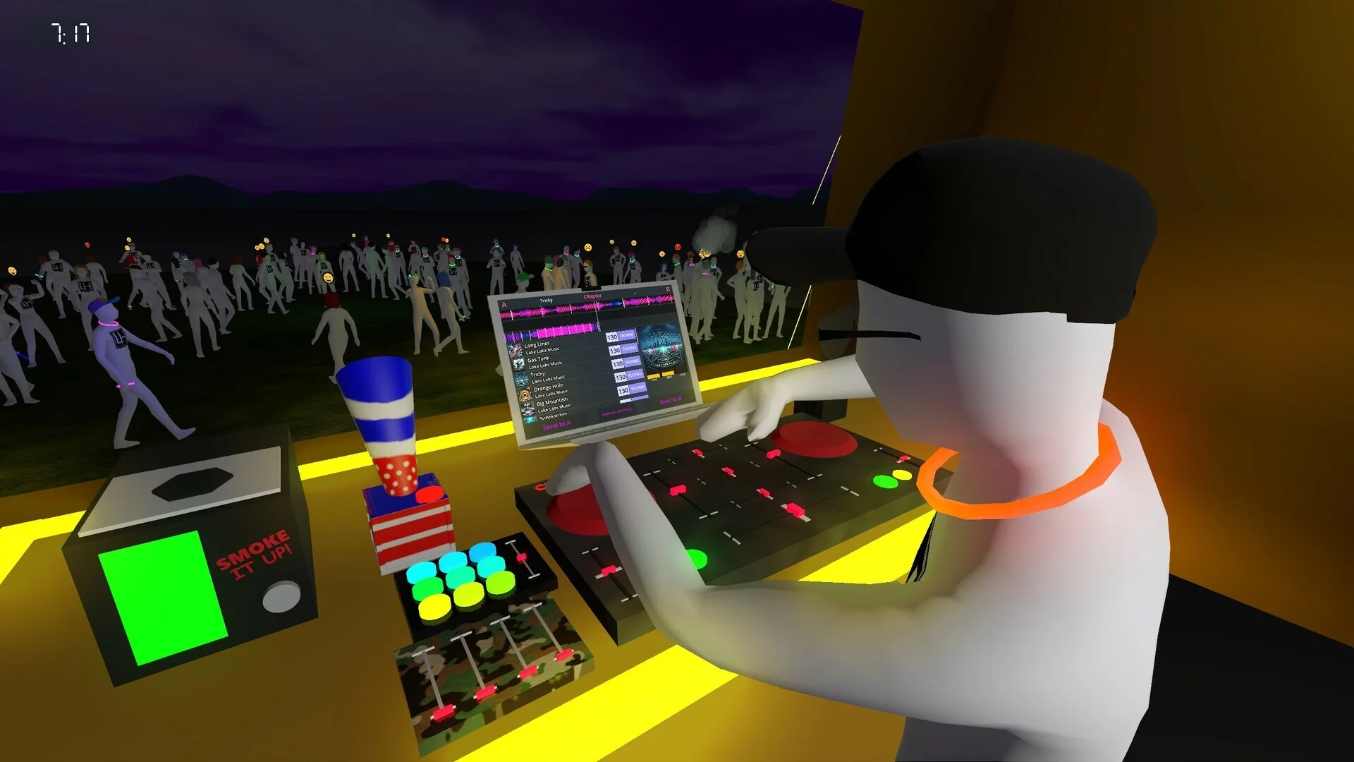 Изображение игры: DJ SIMULATOR