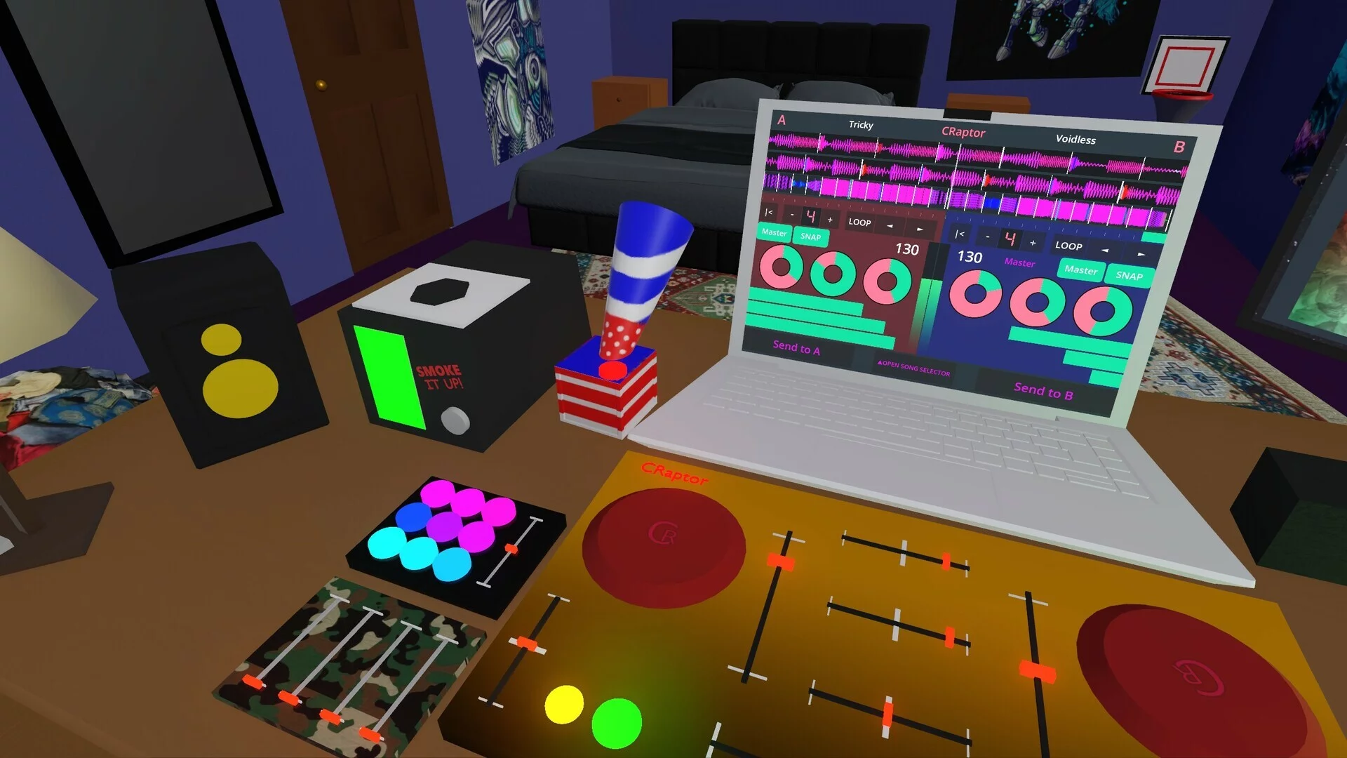 Изображение игры: DJ SIMULATOR