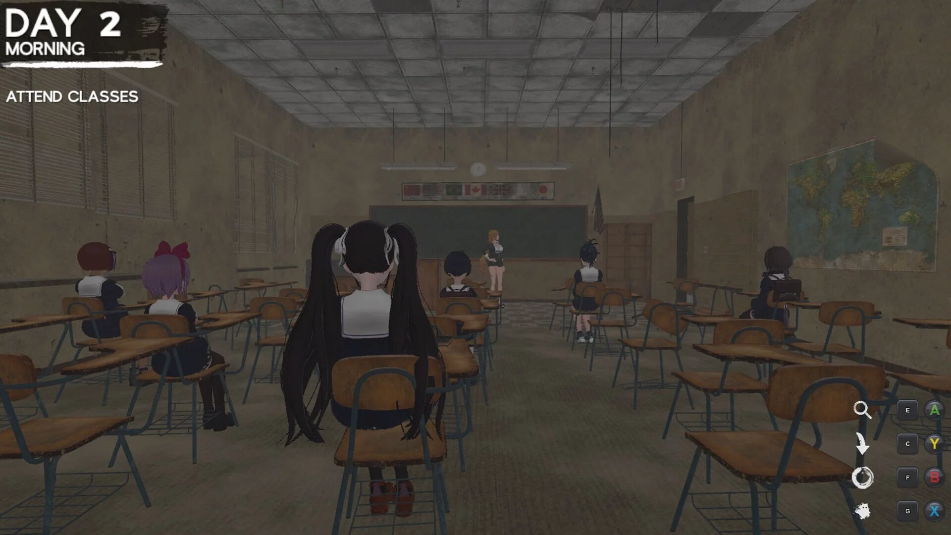 Изображение игры: Scary School Simulator 3