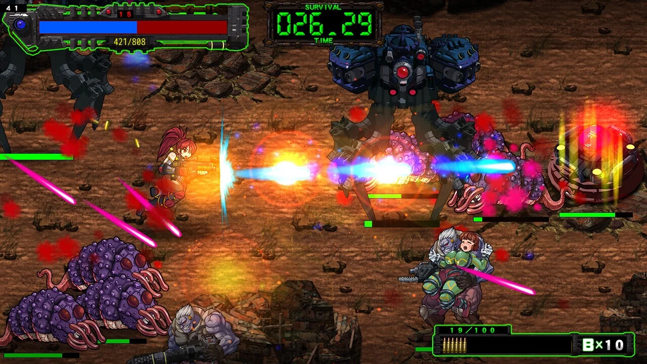 Изображение игры: Womb Defense Force
