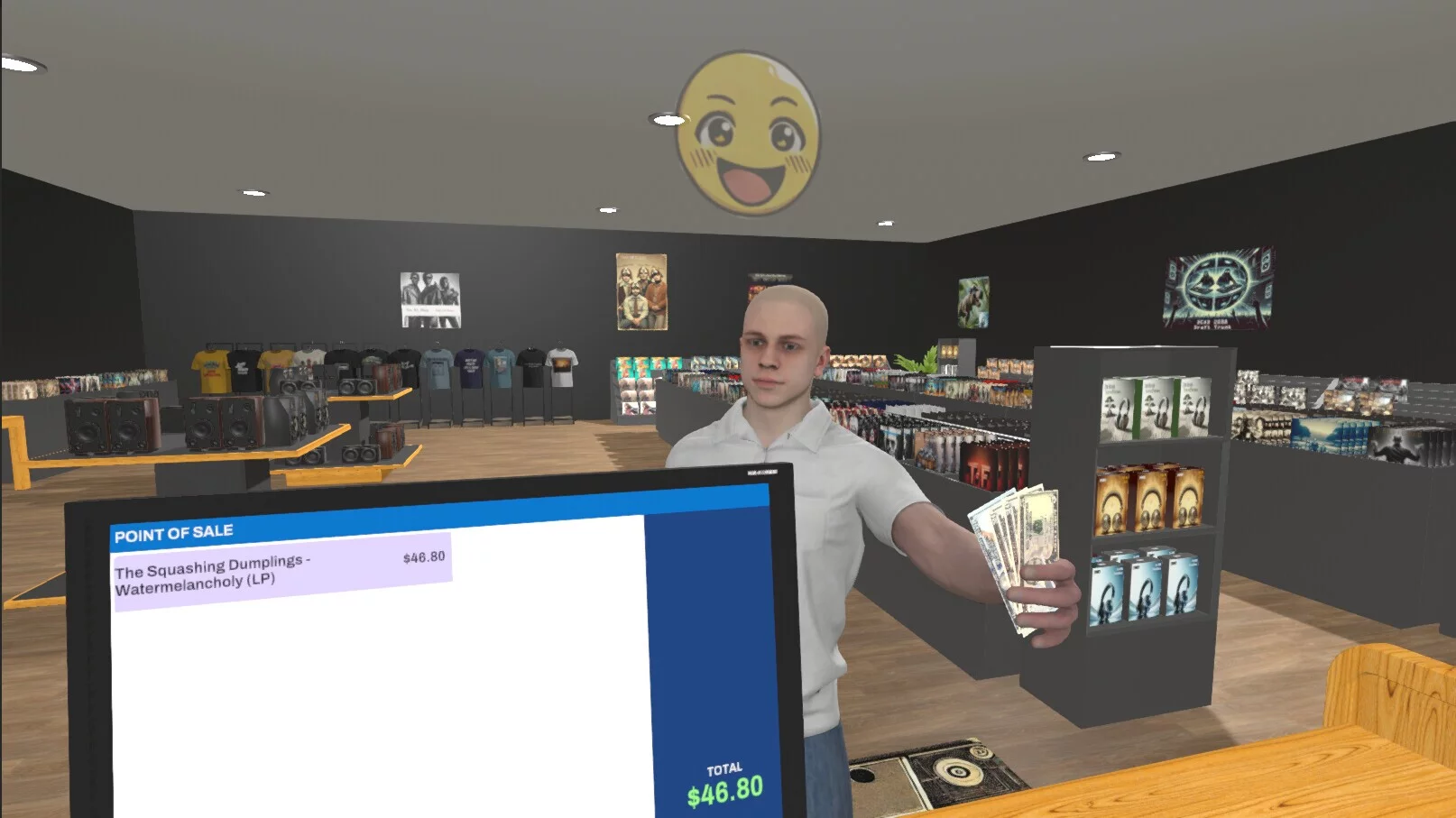 Изображение игры: Record Shop Simulator
