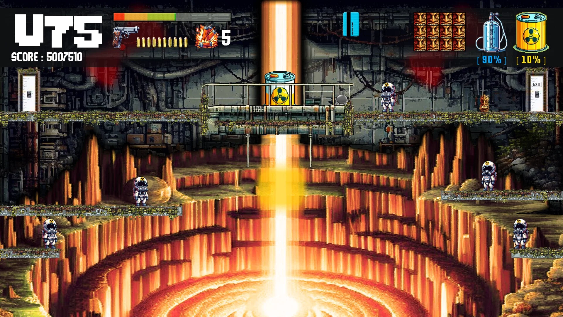 Изображение игры: Nucleuz Underground