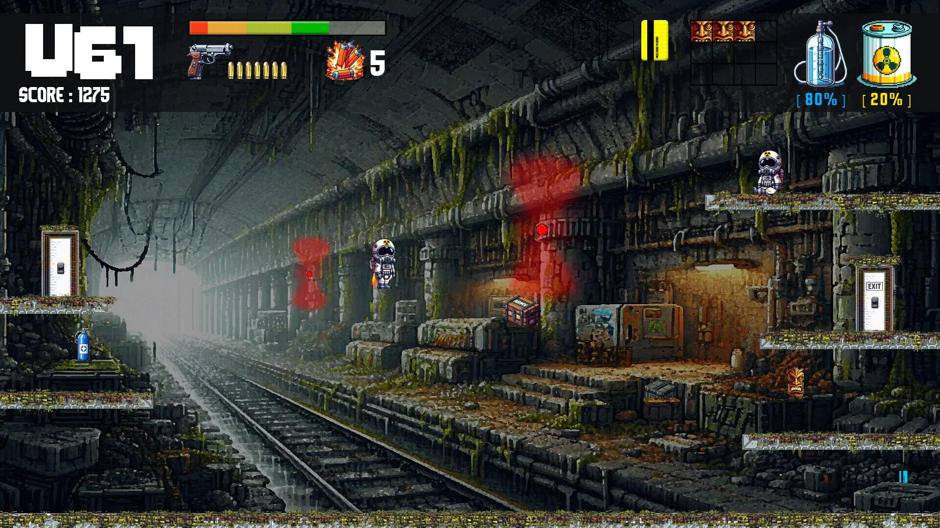Изображение игры: Nucleuz Underground