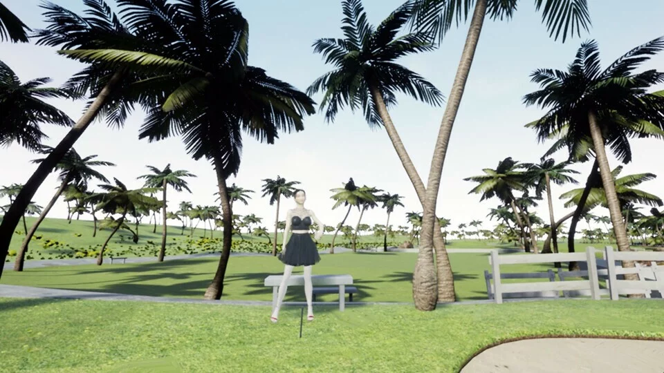 Изображение игры: Green Horizon: VR Golf