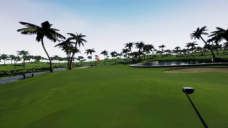 Изображение игры: Green Horizon: VR Golf