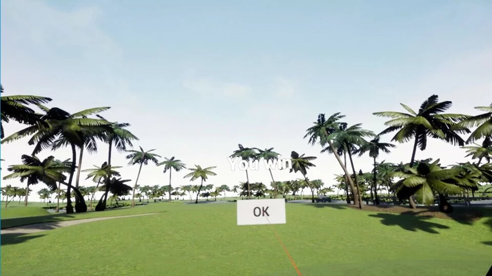 Изображение игры: Green Horizon: VR Golf