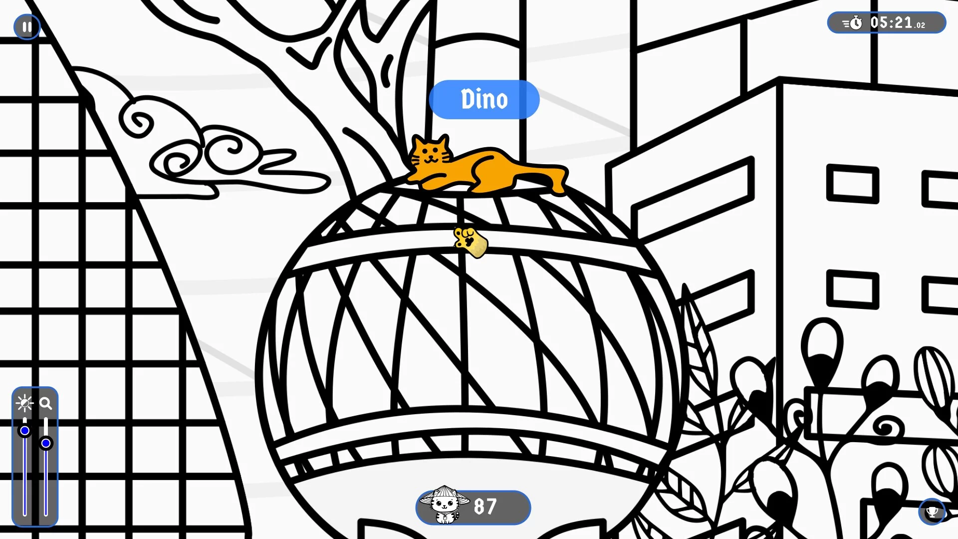 Изображение игры: 101 Cats Hidden in Shanghai