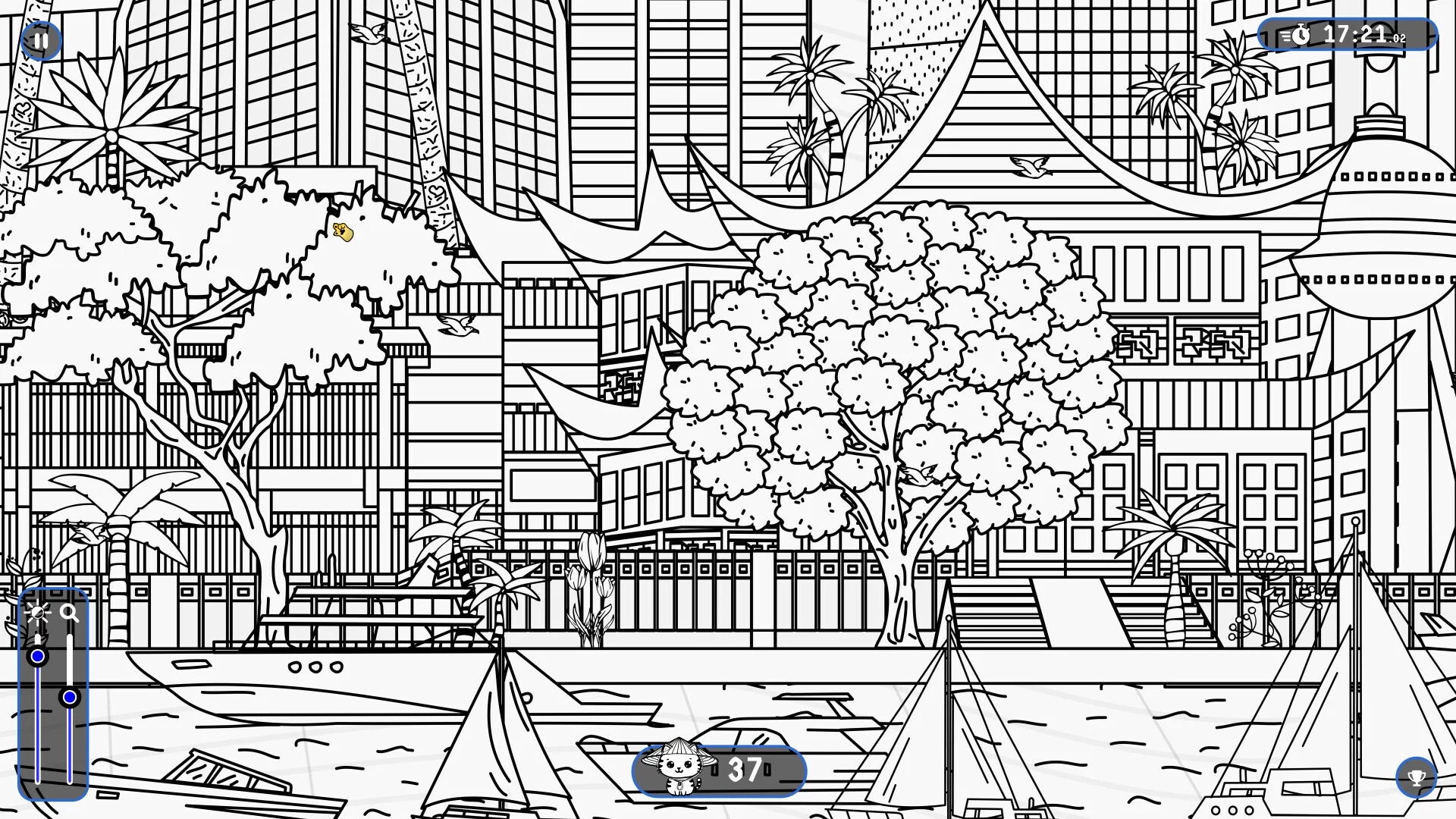 Изображение игры: 101 Cats Hidden in Shanghai