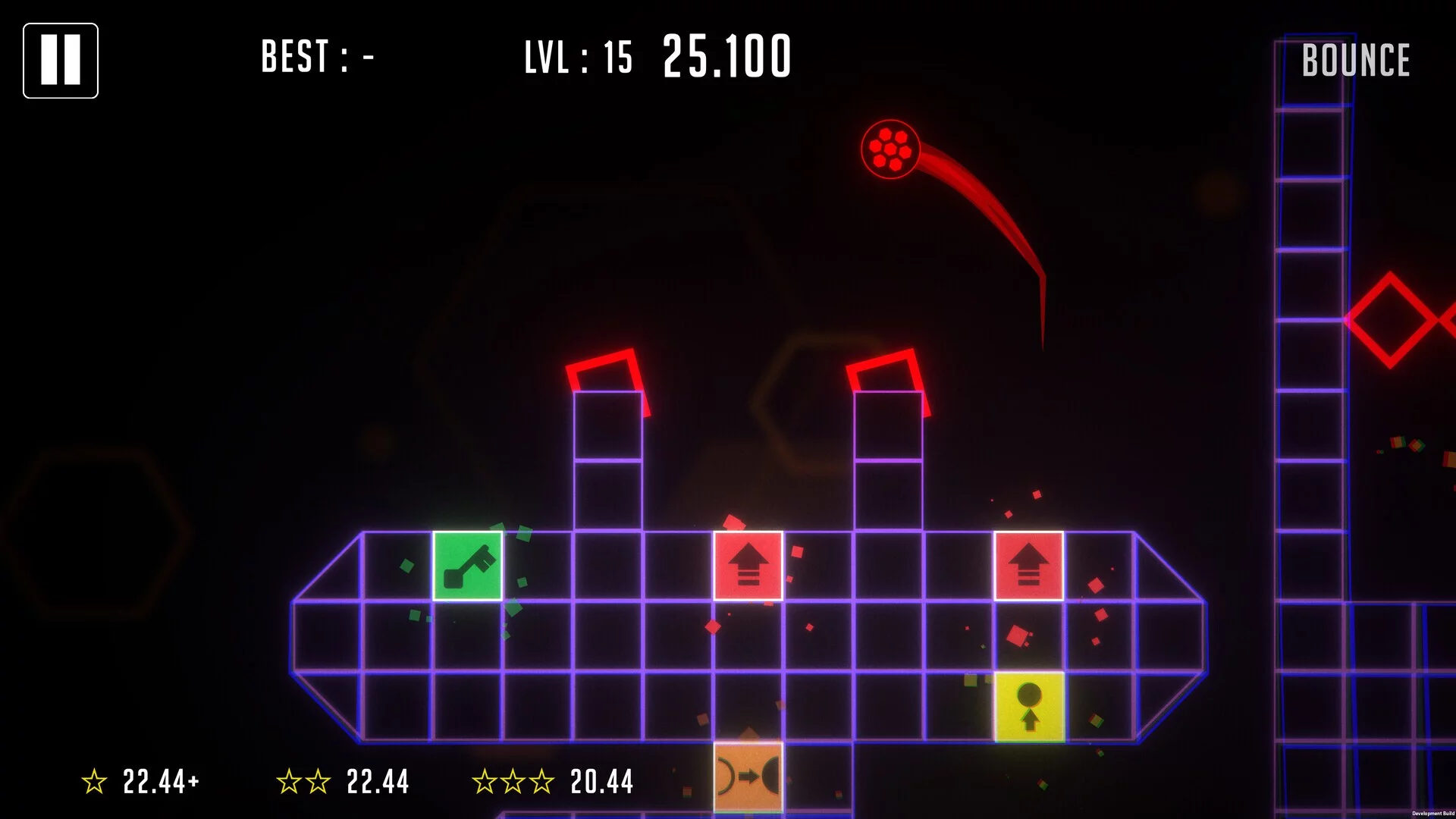 Изображение игры: Neon Puzzle Ball