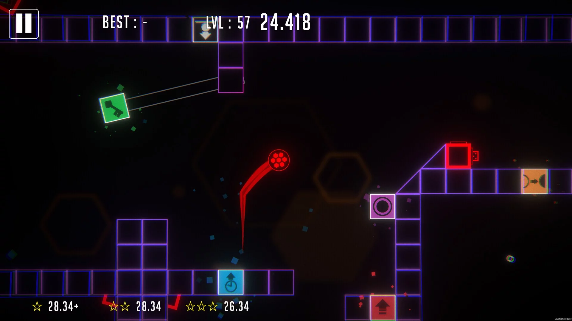 Изображение игры: Neon Puzzle Ball