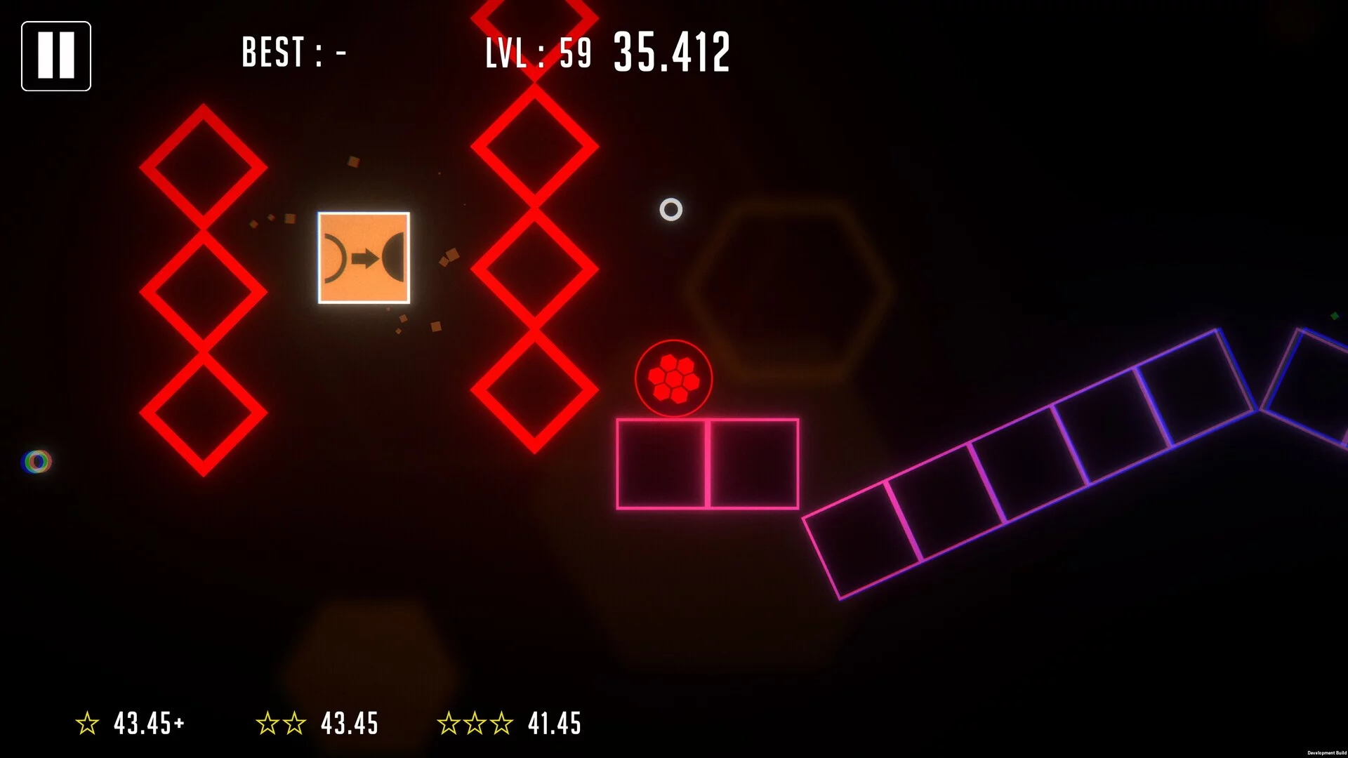 Изображение игры: Neon Puzzle Ball