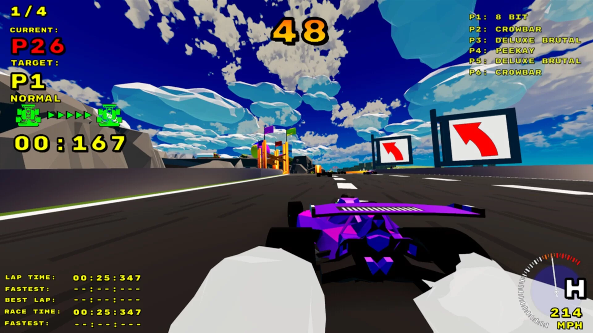 Изображение игры: SPGP Super Polygon Grand Prix