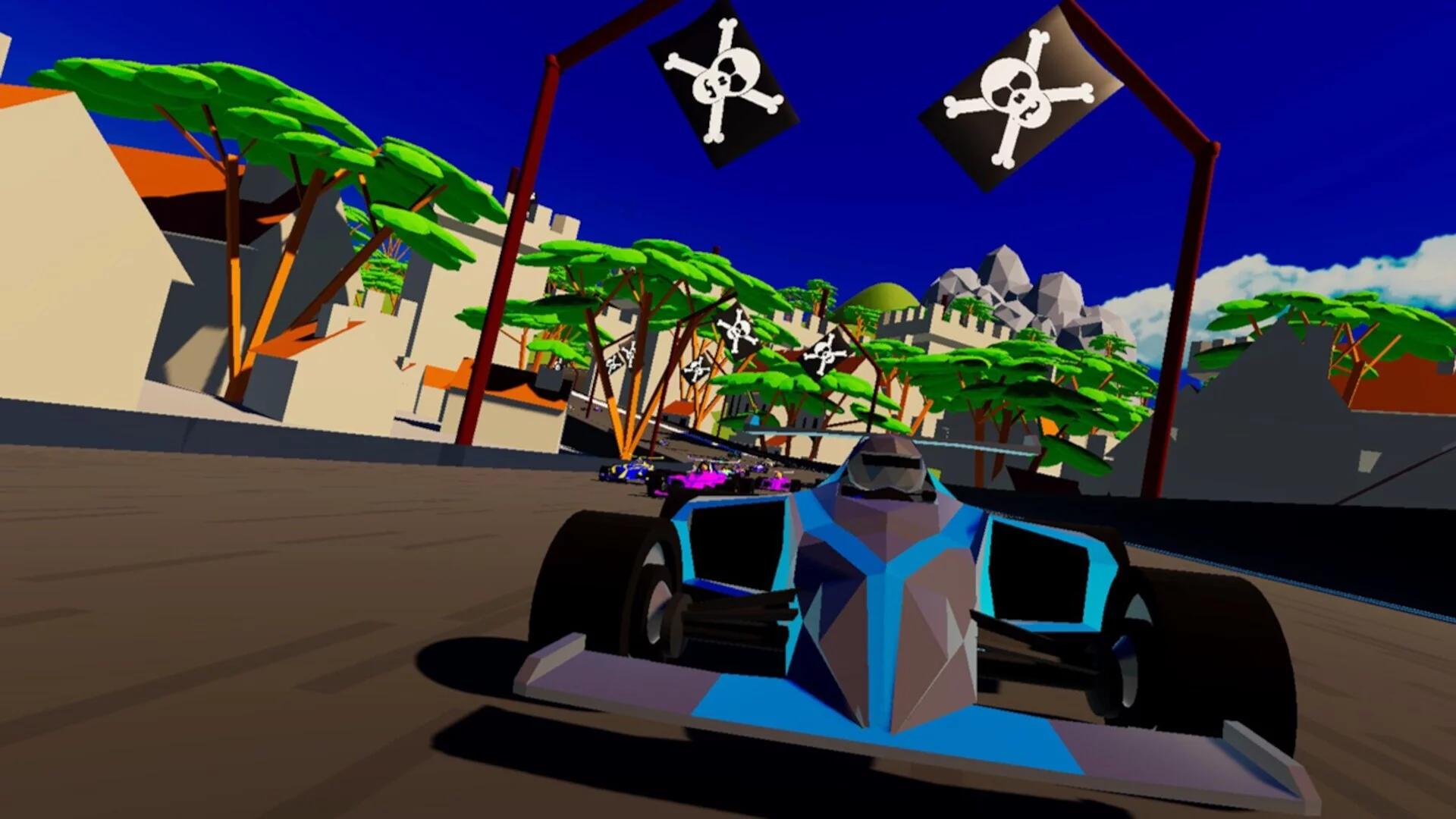 Изображение игры: SPGP Super Polygon Grand Prix