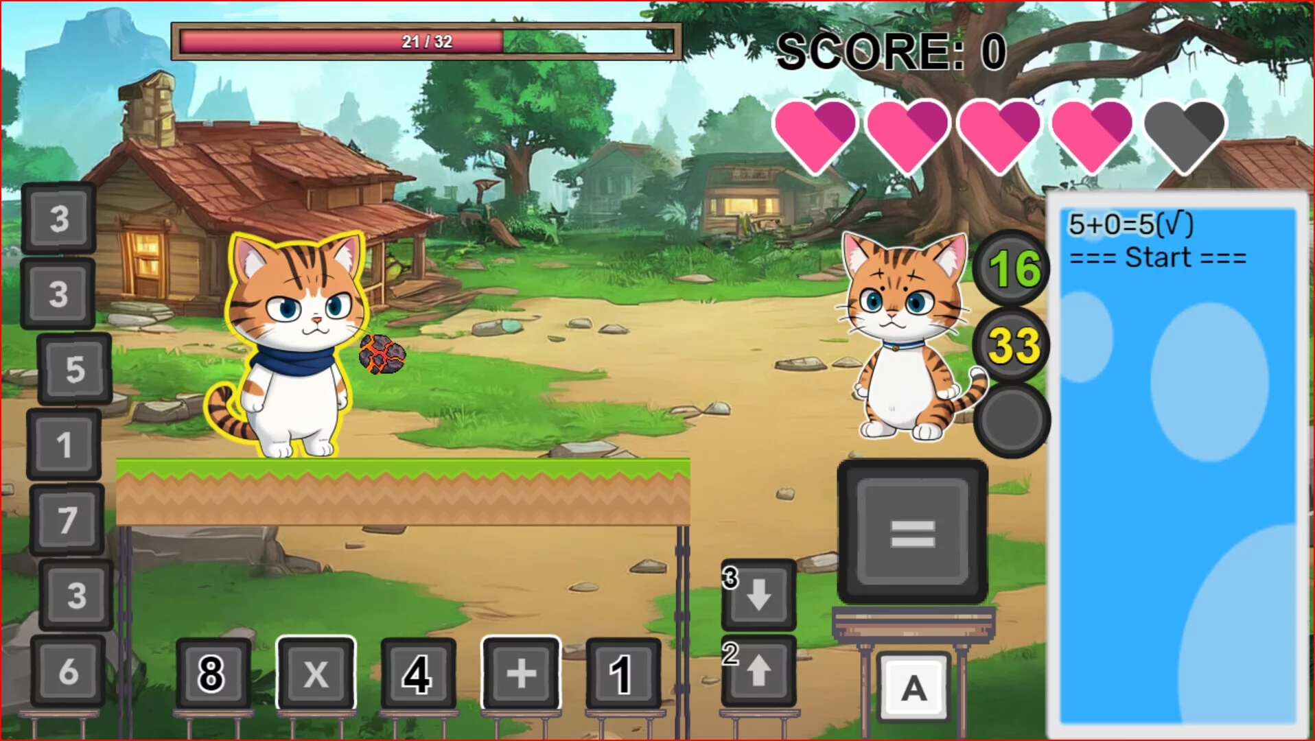 Изображение игры: Cat Calculations