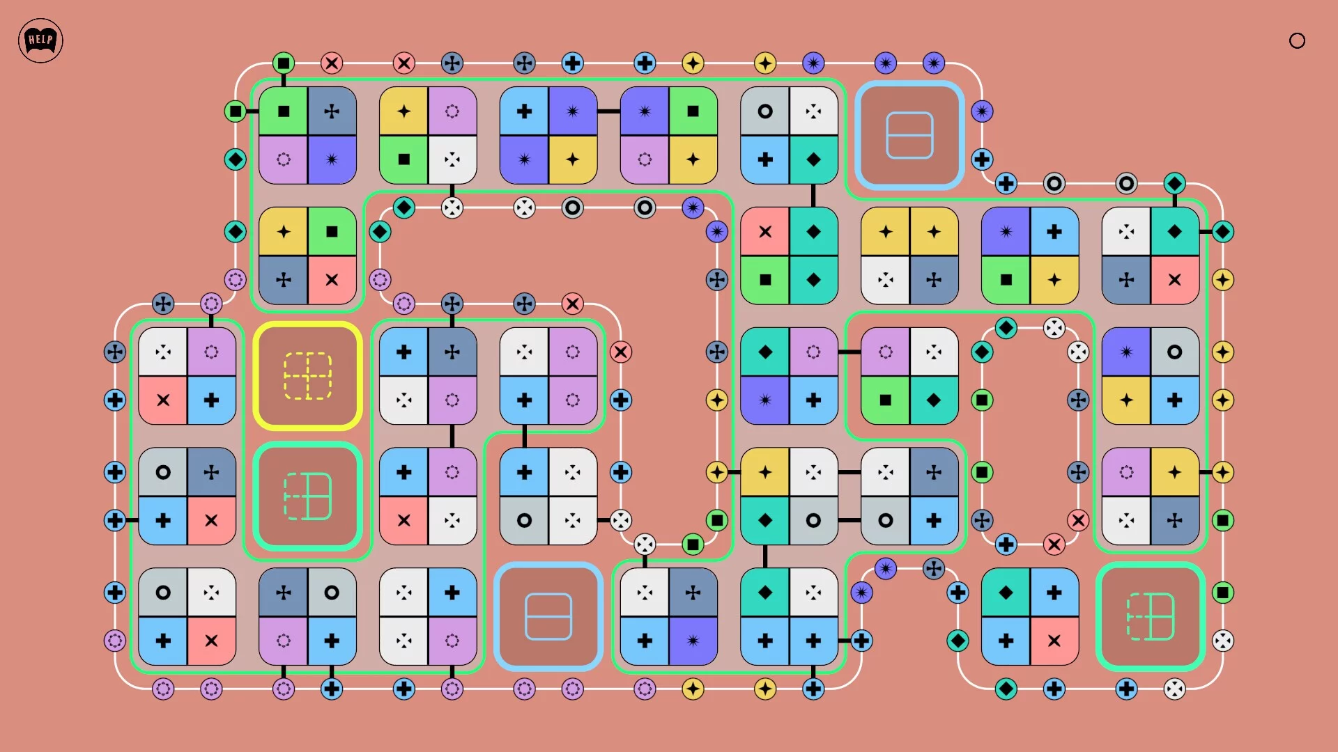Изображение игры: Lines On Sides