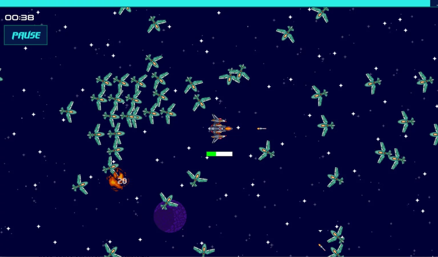 Изображение игры: Deep Space Survivor