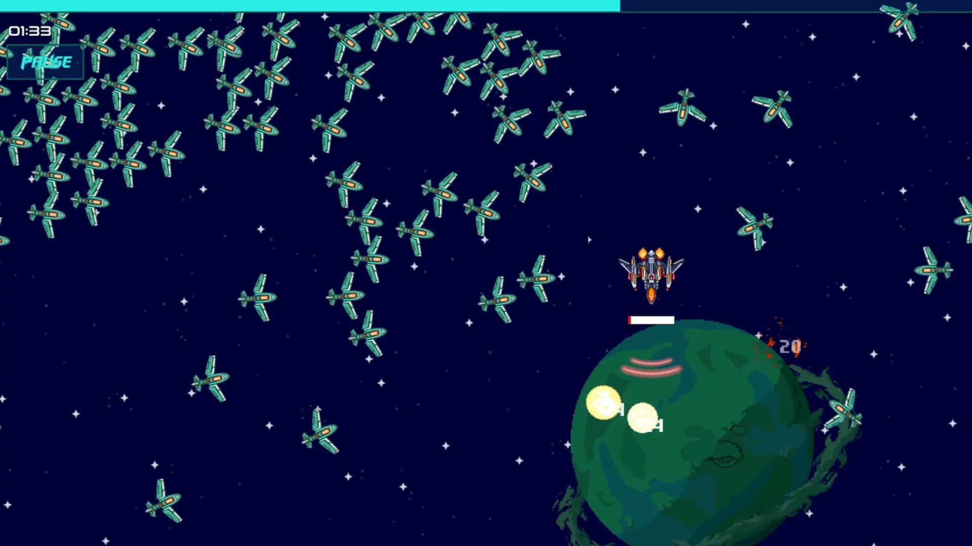Изображение игры: Deep Space Survivor