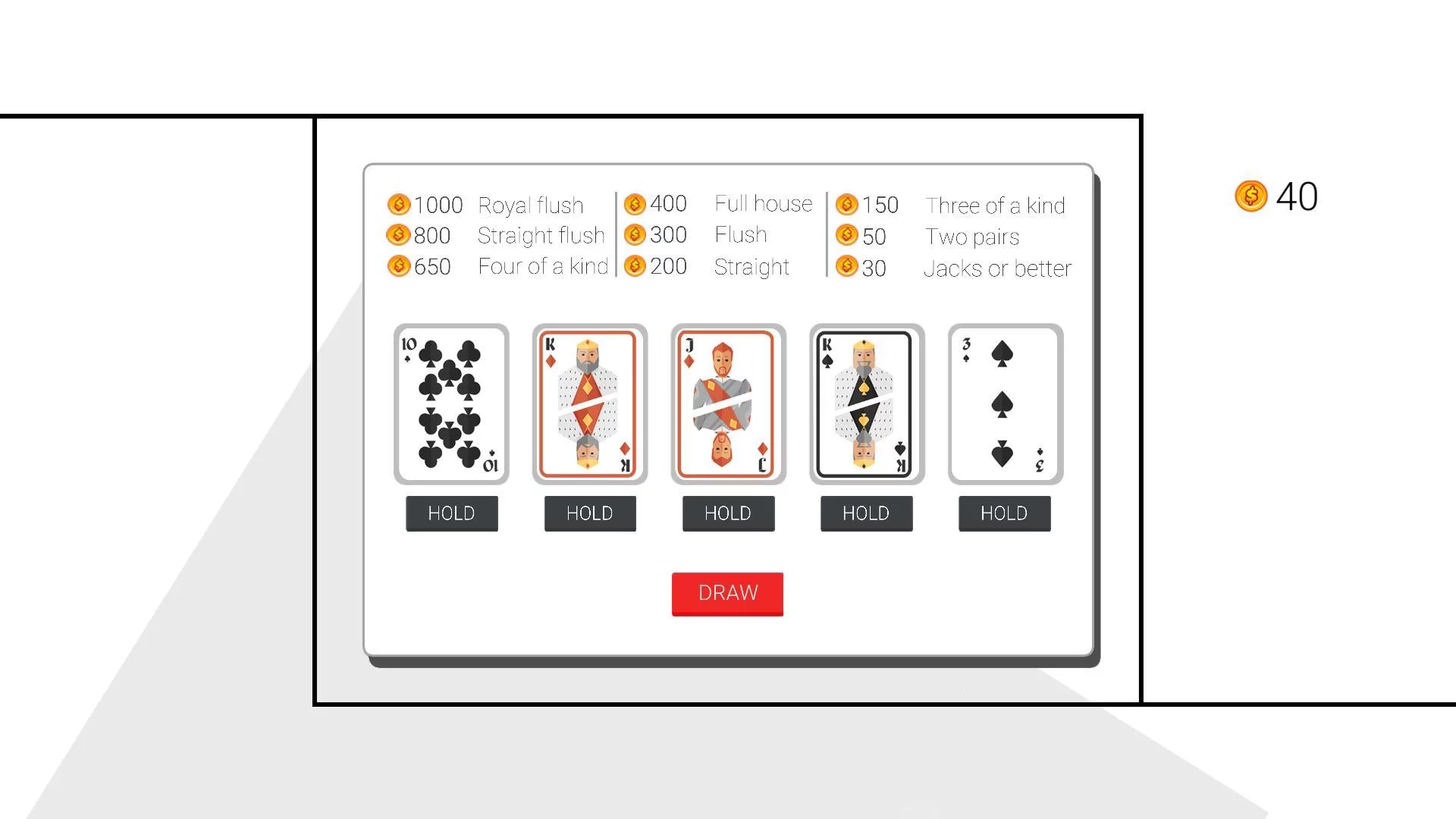Изображение игры: Poker Tower Defense
