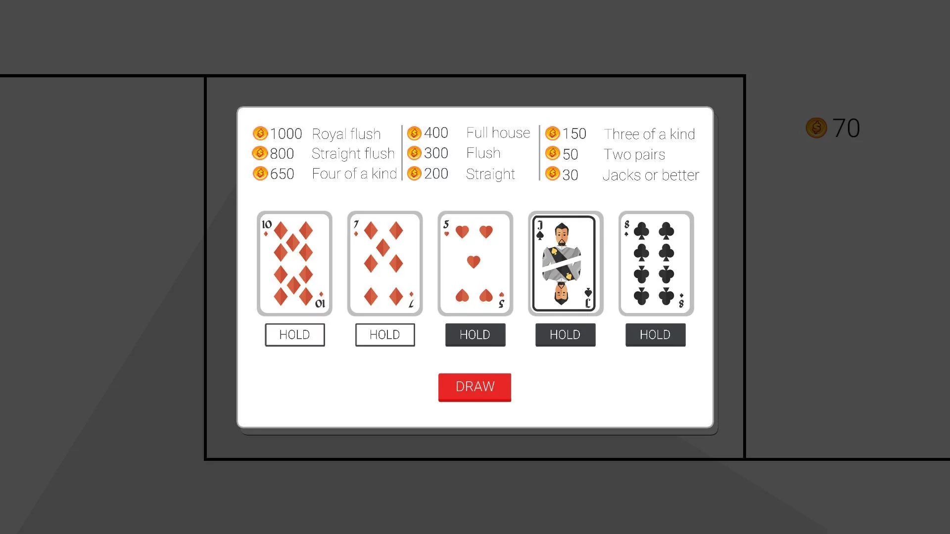 Изображение игры: Poker Tower Defense