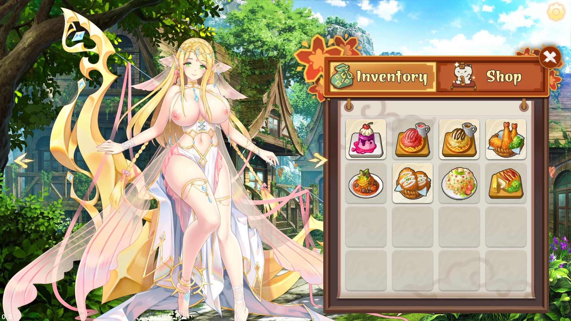 Изображение игры: Horny Suika: Wet Watermelon
