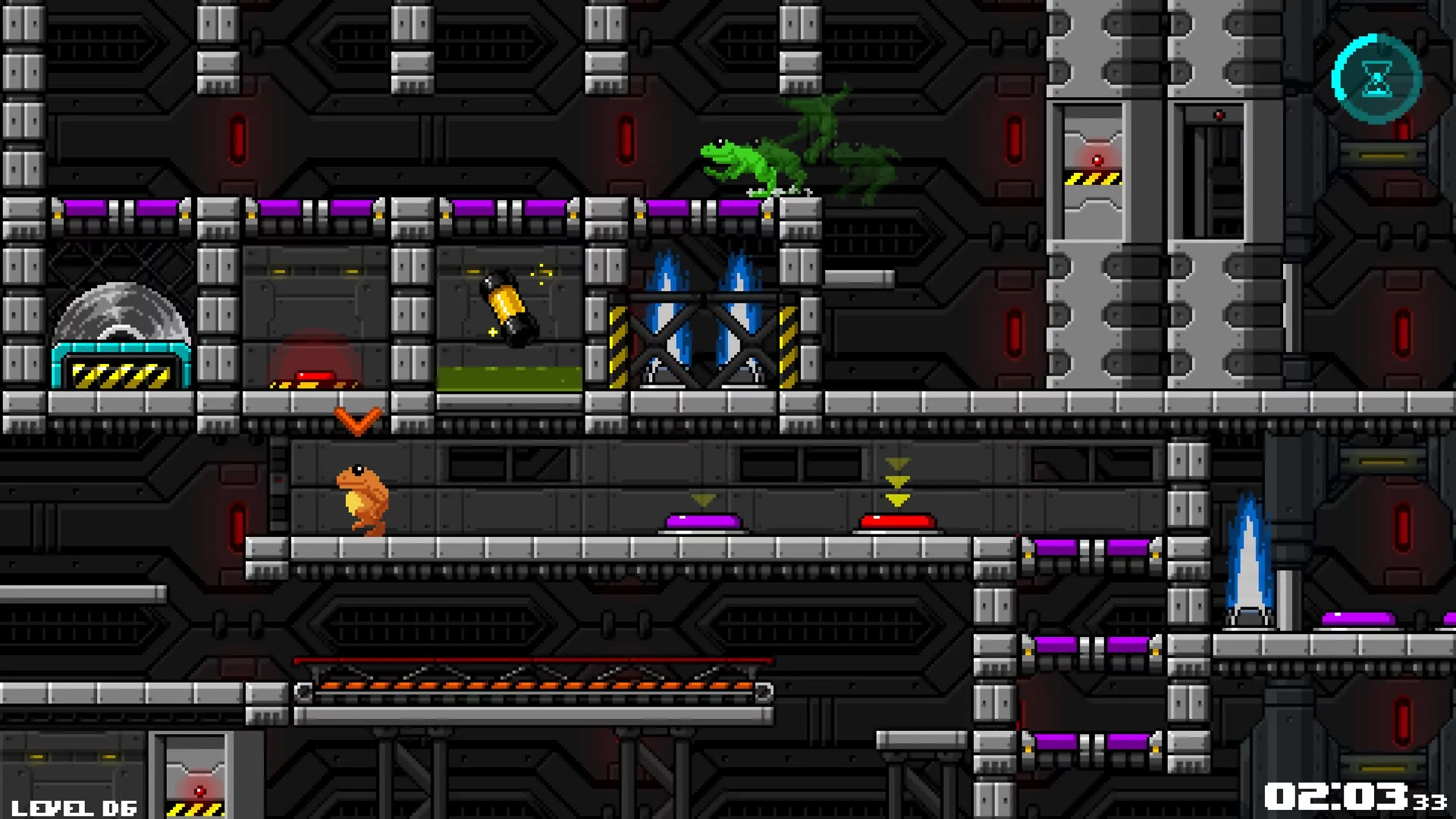 Изображение игры: Loop Frogs