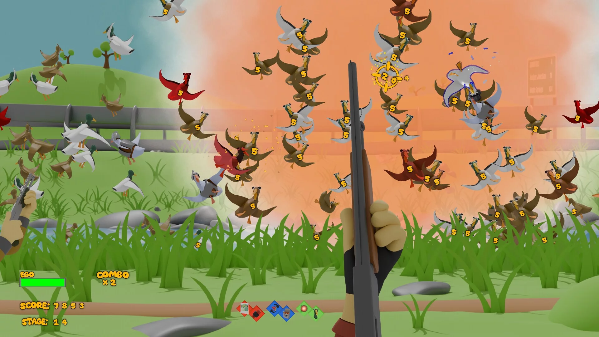 Изображение игры: Huntin' Ducks