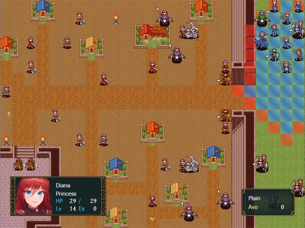 Изображение игры: Esperia ~ Uprising of the Scarlet Witch ~