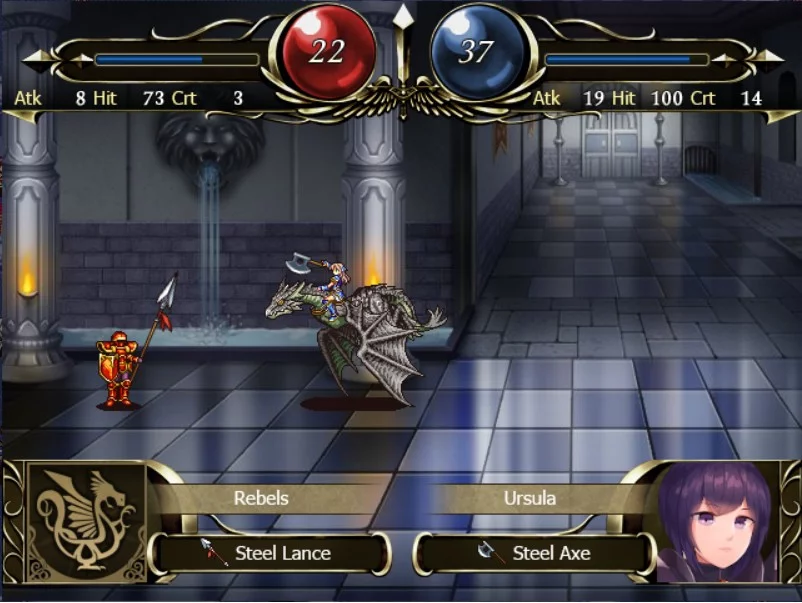 Изображение игры: Esperia ~ Uprising of the Scarlet Witch ~