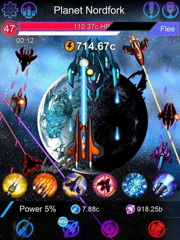 Изображение игры: Galaxy Clicker