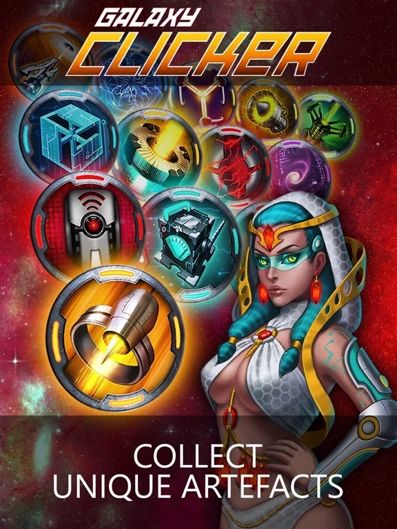 Изображение игры: Galaxy Clicker