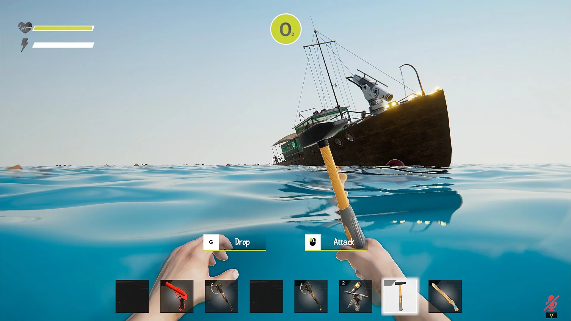 Изображение игры: SHARK SIEGE - TOGETHER SURVIVAL
