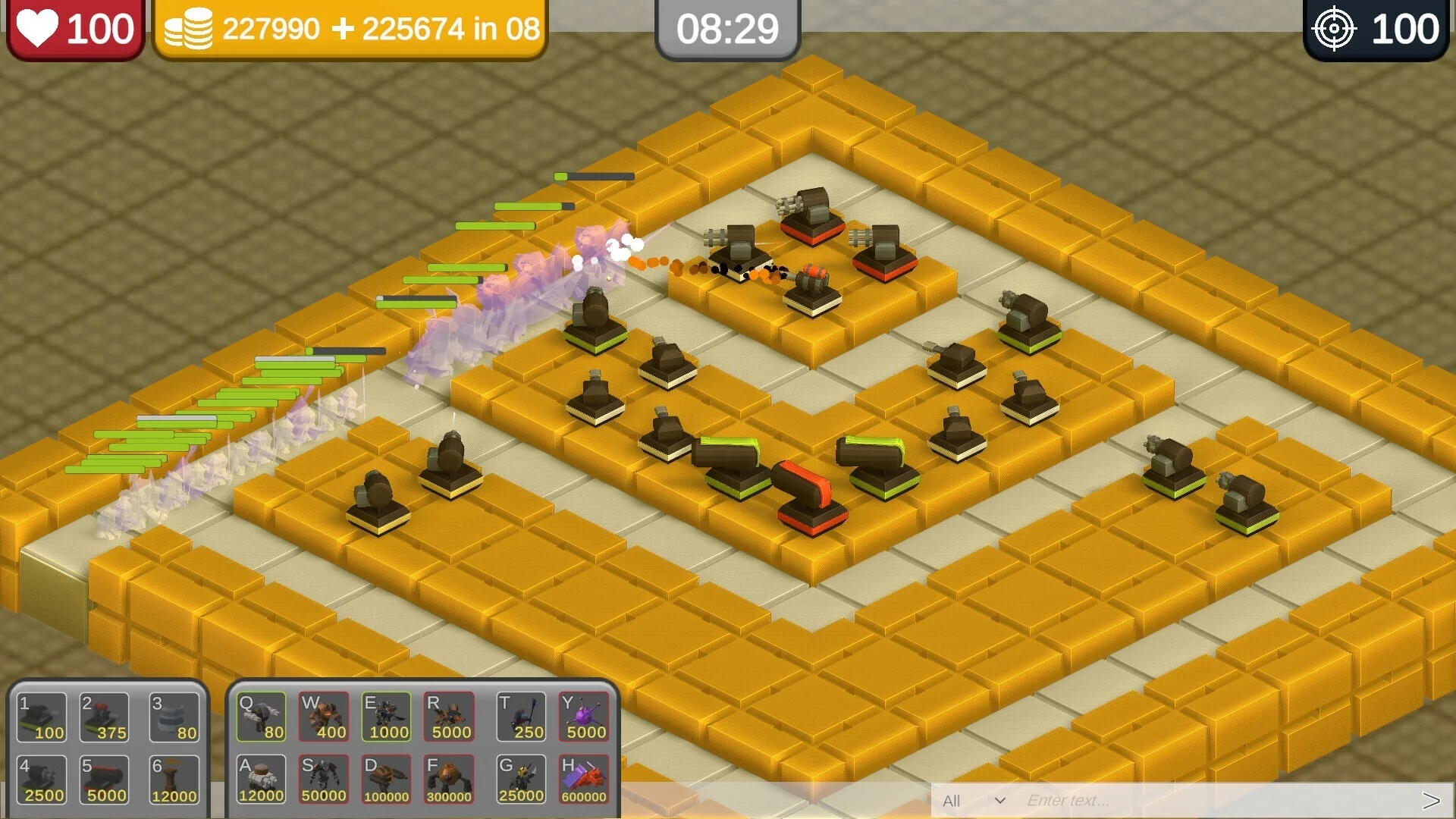 Изображение игры: Invaders Tower Defense Online