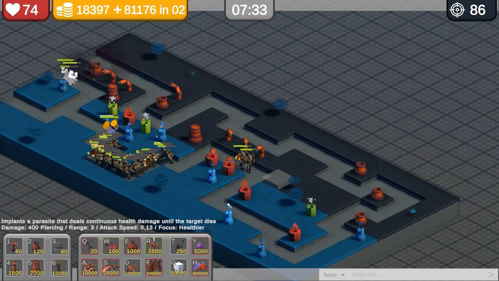 Изображение игры: Invaders Tower Defense Online