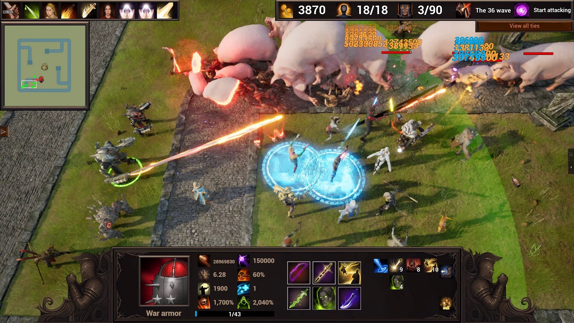 Изображение игры: Circle TD:Defence War