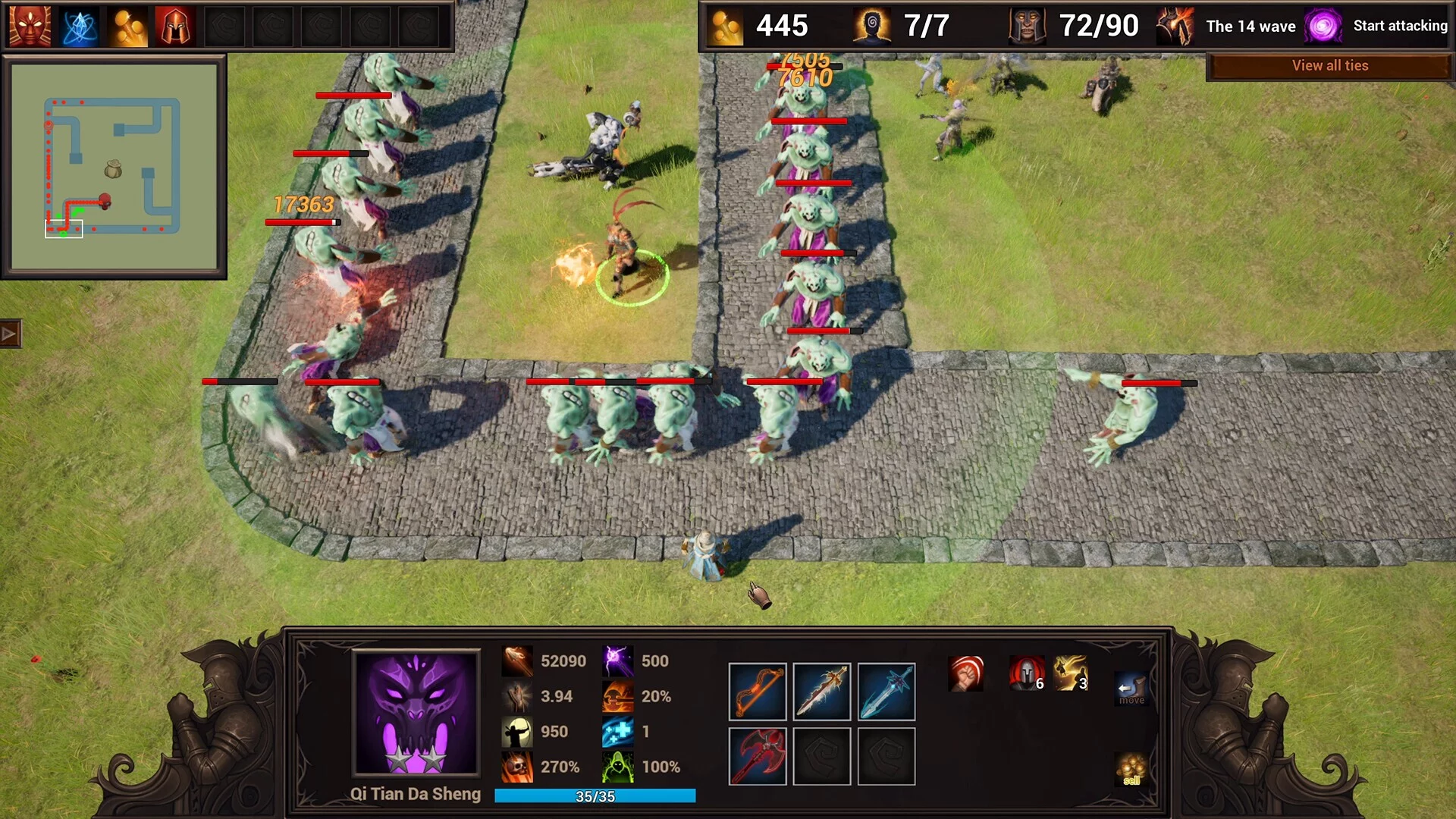 Изображение игры: Circle TD:Defence War