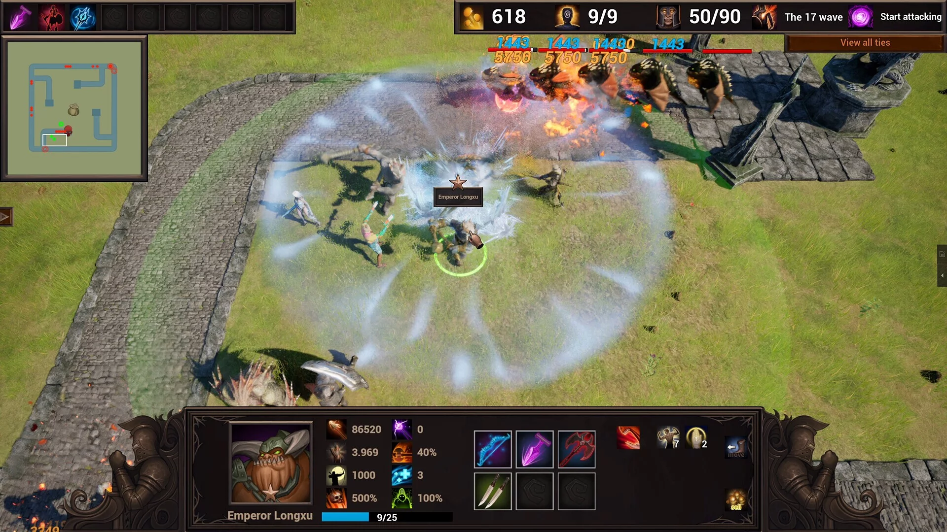 Изображение игры: Circle TD:Defence War